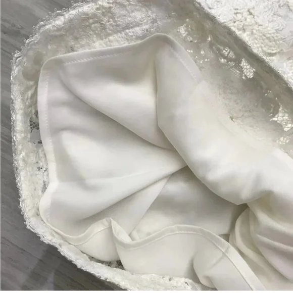 Alexis Cream Lace Jumpsuit - Picture 9 of 10